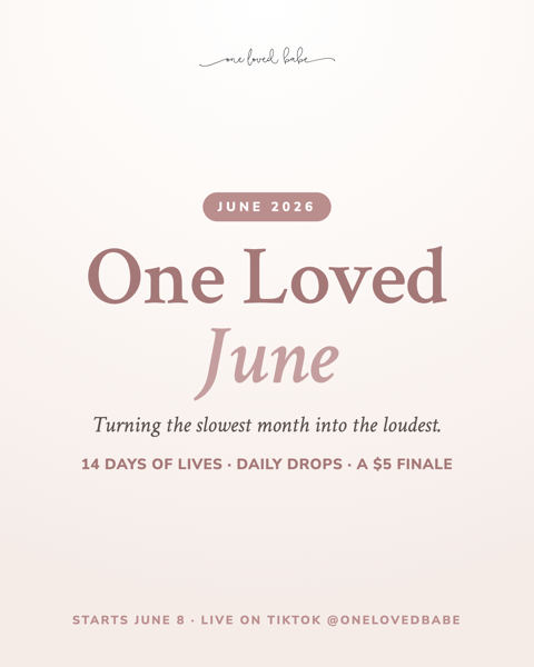 One Loved June announcement