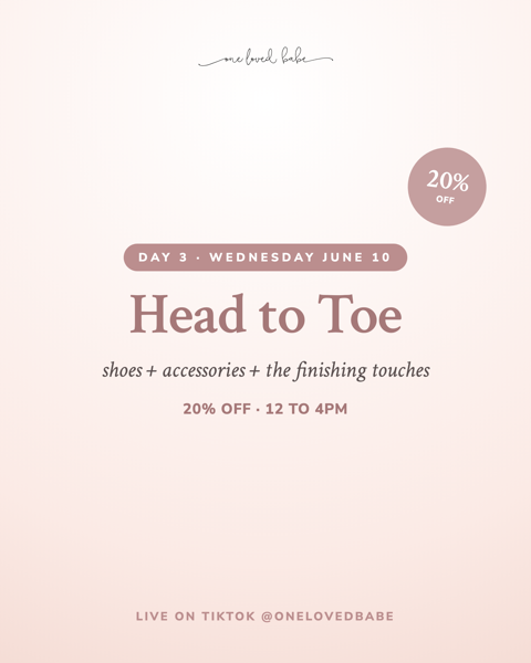 Shoes and accessories day